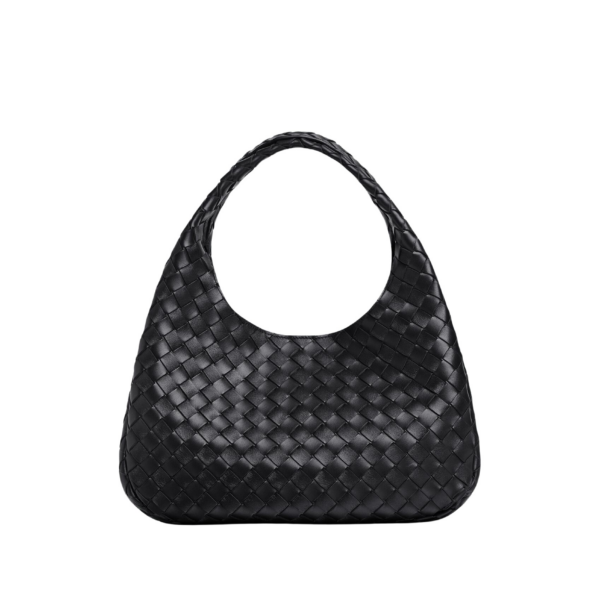 Khaite Women's Campana in Black - Black Shoulder & Crossbody Bags - The Lotus Tote Bag - Shop at Coveti