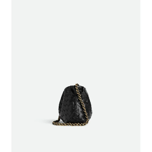 Khaite Women's Dustbag Notte in Black - Black Shoulder & Crossbody Bags - The Lotus Tote Bag - Shop at Coveti