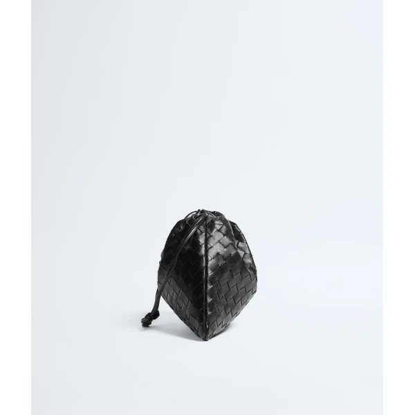 Khaite Women's Dustbag in Black - Black Shoulder & Crossbody Bags - The Lotus Tote Bag - Shop at Coveti