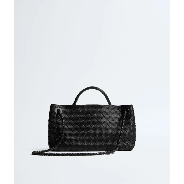 Khaite Women's East-West Andiamo in Black - Black Totes & Top-Handle Bags - The Lotus Tote Bag - Shop at Coveti