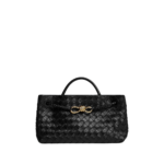 Khaite Women's East-West Andiamo in Black - Black Totes & Top-Handle Bags - The Lotus Tote Bag - Shop at Coveti