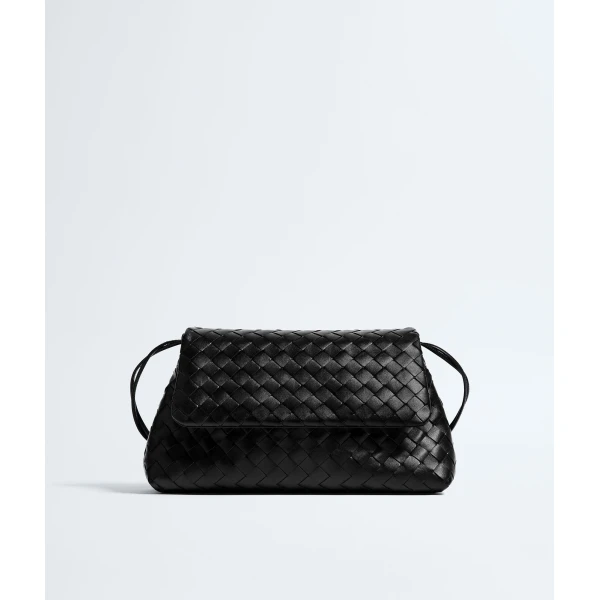 Khaite Women's Giorno in Black - Black Shoulder & Crossbody Bags - The Lotus Tote Bag - Shop at Coveti