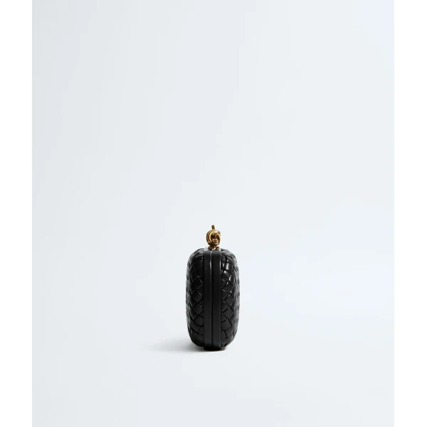 Khaite Women's Knot in Black - Black Clutch Bags - The Lotus Tote Bag - Shop at Coveti