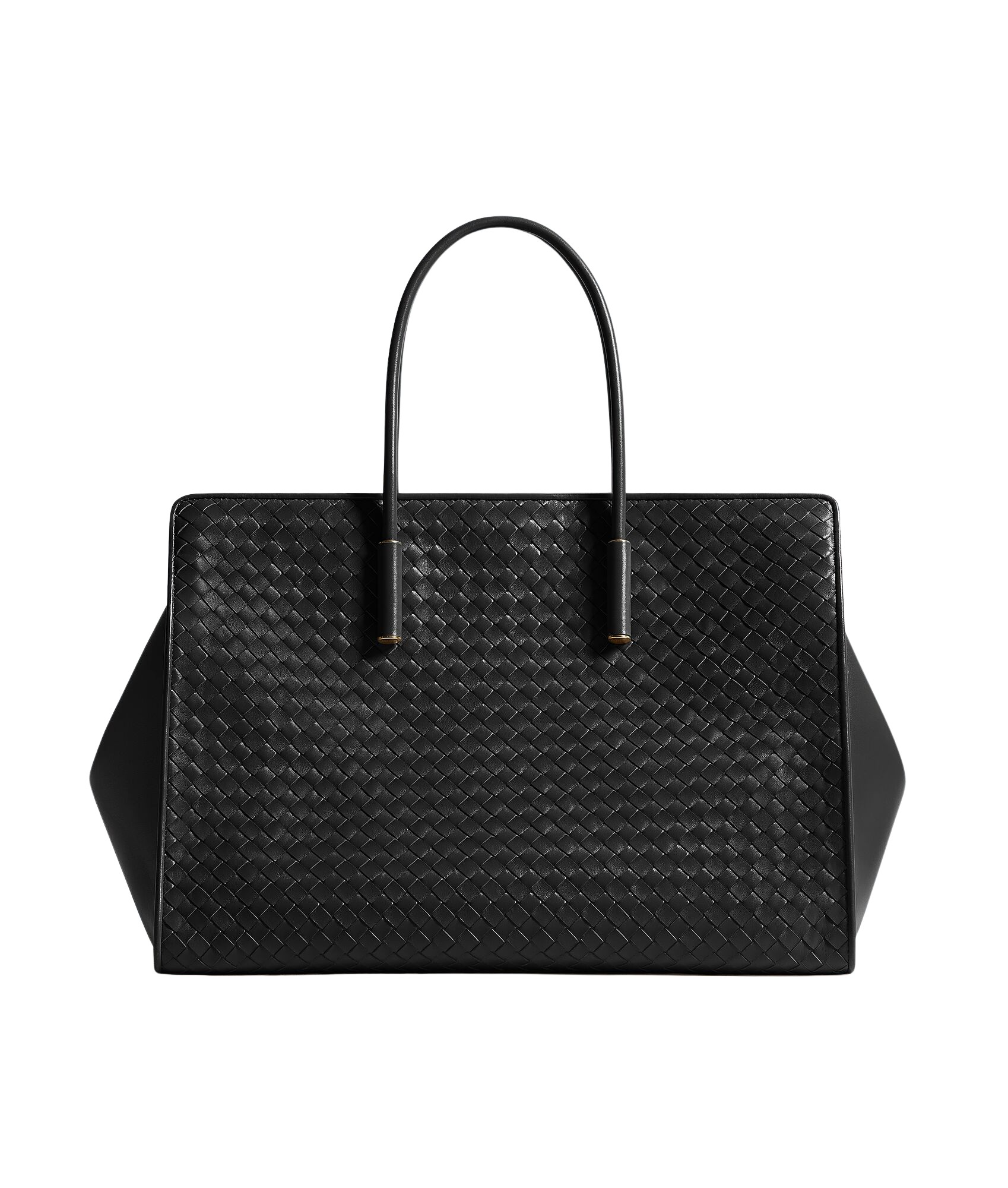 Black-Womens-Large-Barbara-Tote-in-Black-coveti73267_nobg Khaite Women's Large Barbara Tote in Black - Black Totes & Top-Handle Bags - The Lotus Tote Bag - Shop at Coveti