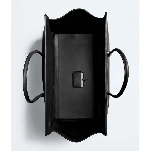 Khaite Women's Maxi Barbara Tote in Black - Black Totes & Top-Handle Bags - The Lotus Tote Bag - Shop at Coveti