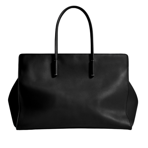 Khaite Women's Maxi Barbara Tote in Black - Black Totes & Top-Handle Bags - The Lotus Tote Bag - Shop at Coveti