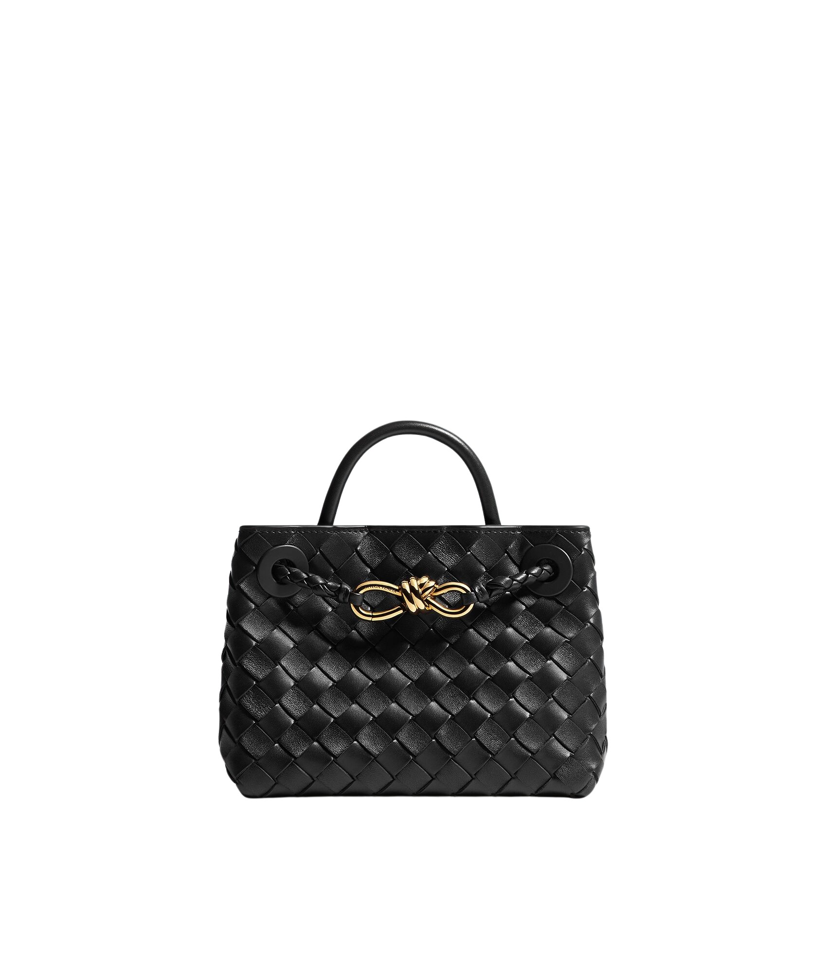 Black-Womens-Mini-Andiamo-in-Black-coveti92035_nobg Khaite Women's Mini Andiamo in Black - Black Mini Bags - The Lotus Tote Bag - Shop at Coveti