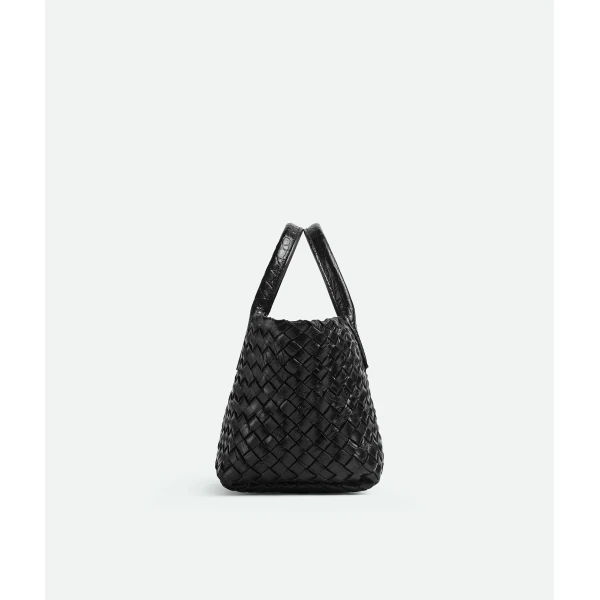 Khaite Women's Mini Cabat in Black - Black Mini Bags - The Lotus Tote Bag - Shop at Coveti