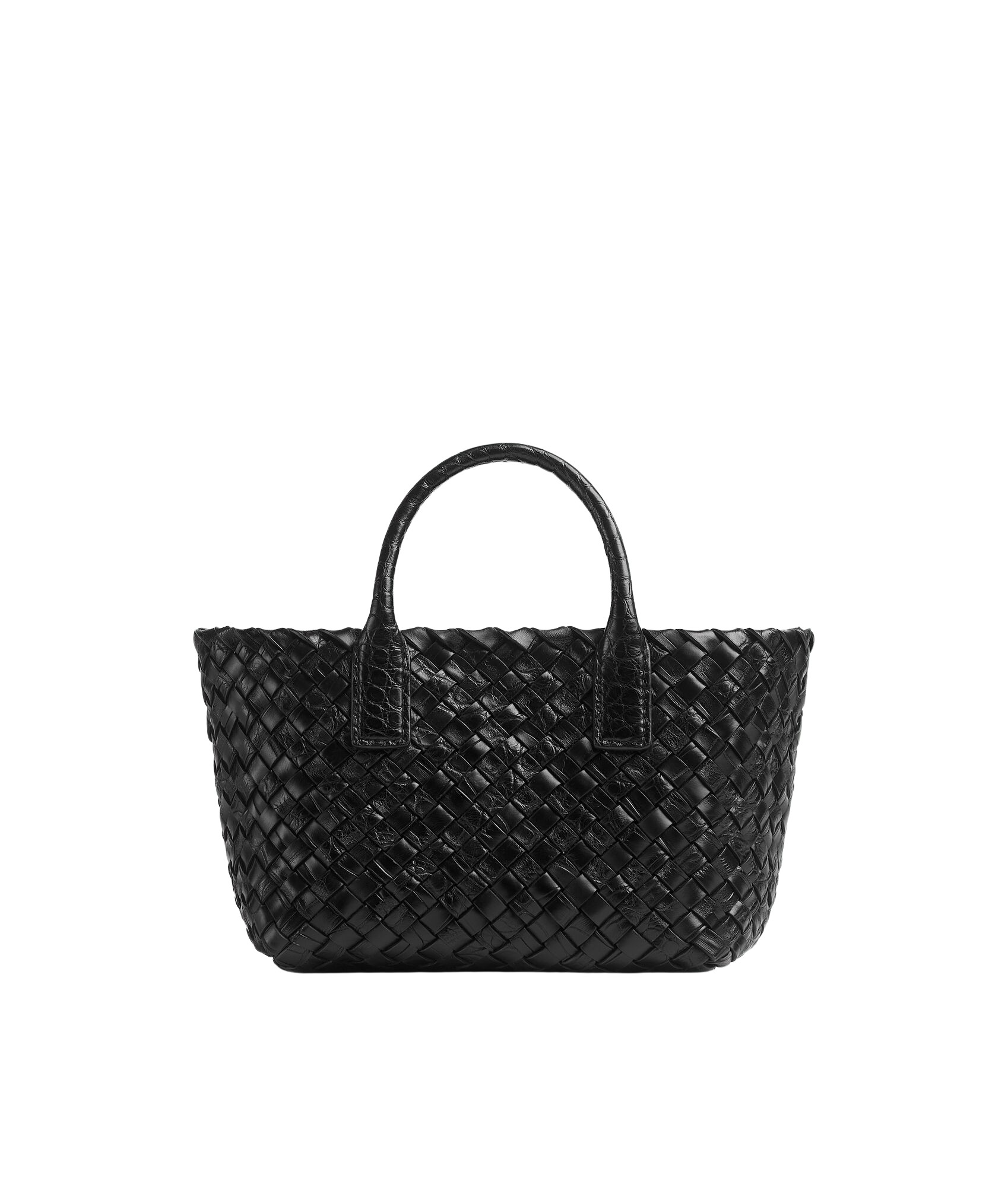 Khaite Women's Mini Cabat in Black - Black Mini Bags - The Lotus Tote Bag - Shop at Coveti