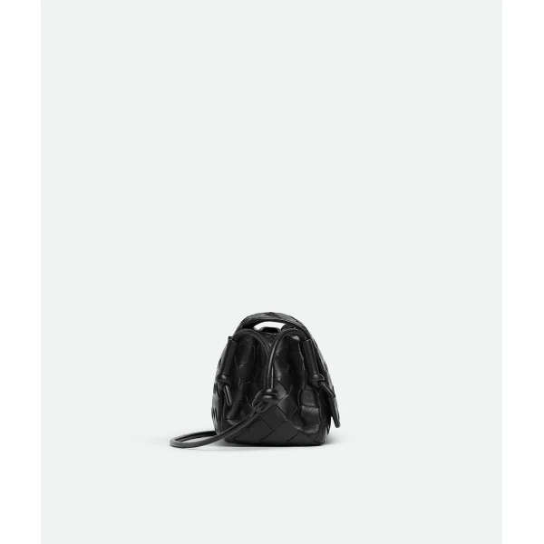 Khaite Women's Notturno in Black - Black Shoulder & Crossbody Bags - The Lotus Tote Bag - Shop at Coveti