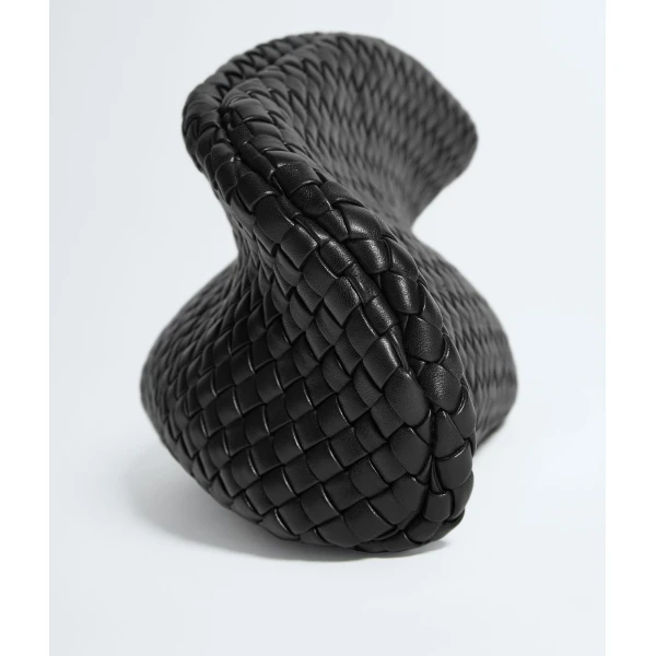 Khaite Women's Onda Clutch in Black - Black Clutch Bags - The Lotus Tote Bag - Shop at Coveti