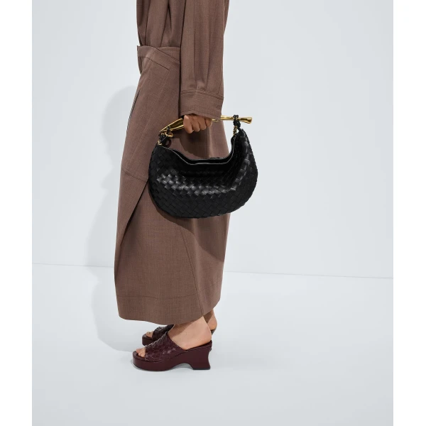 Khaite Women's Sardine Chain in Black - Black Shoulder & Crossbody Bags - The Lotus Tote Bag - Shop at Coveti