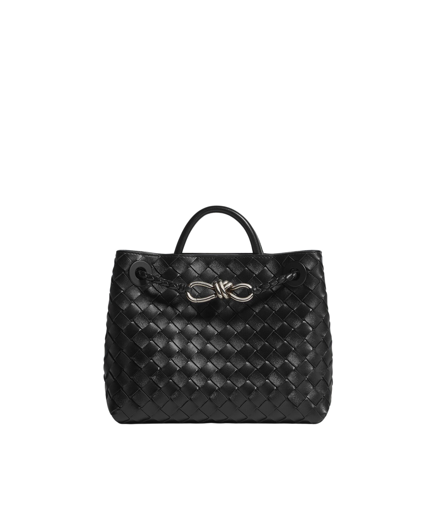 Black-Womens-Small-Andiamo-in-Black-coveti-618138_nobg Khaite Women's Small Andiamo in Black - Black Totes & Top-Handle Bags - The Lotus Tote Bag - Shop at Coveti