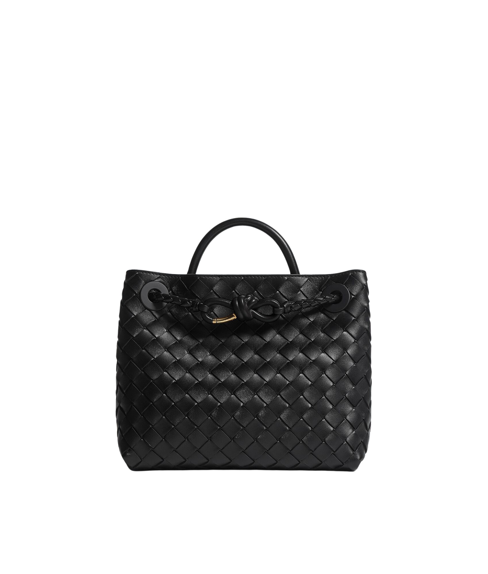 Black-Womens-Small-Andiamo-in-Black-coveti34129_nobg Khaite Women's Small Andiamo in Black - Black Totes & Top-Handle Bags - The Lotus Tote Bag - Shop at Coveti