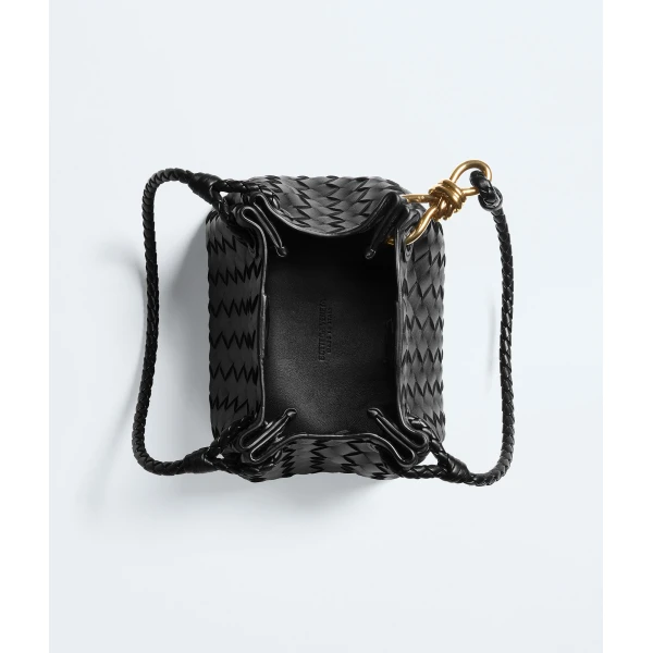 Khaite Women's Small Parachute in Black - Black Shoulder & Crossbody Bags - The Lotus Tote Bag - Shop at Coveti