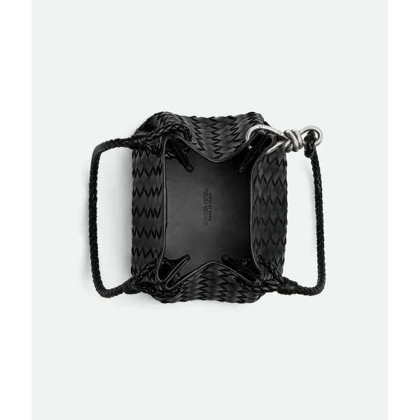 Khaite Women's Small Parachute in Black - Black Shoulder & Crossbody Bags - The Lotus Tote Bag - Shop at Coveti