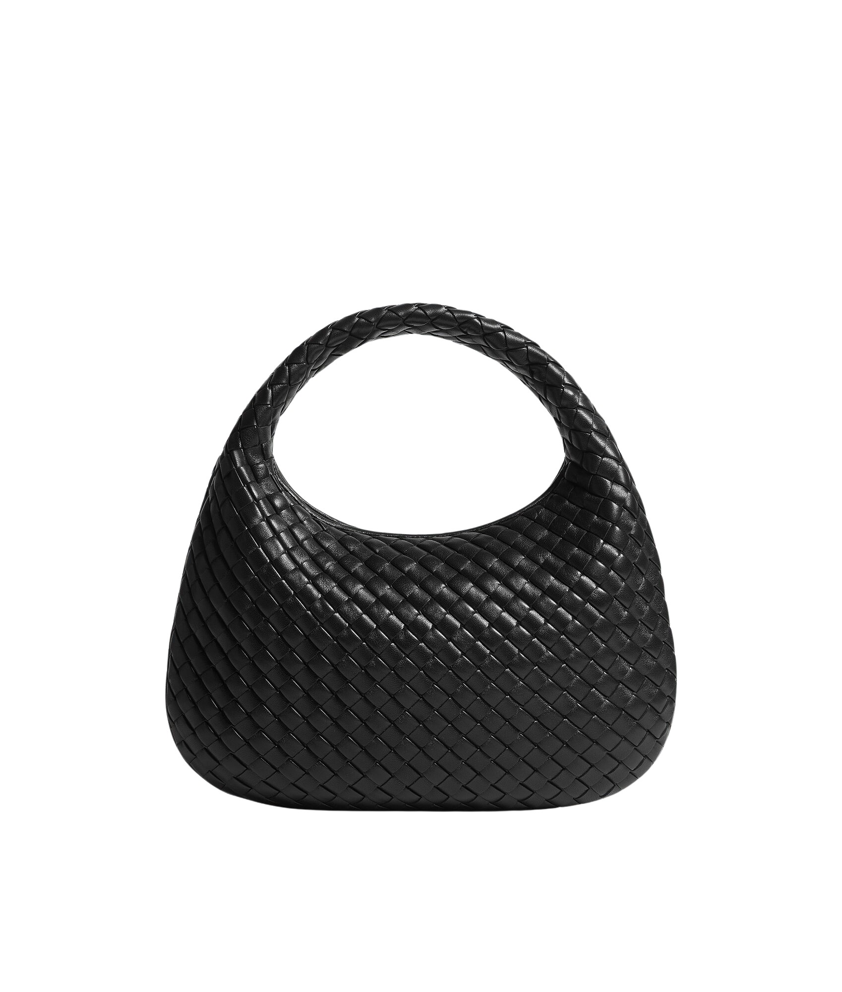 Khaite Women's Small Veneta in Black - Black Shoulder & Crossbody Bags - The Lotus Tote Bag - Shop at Coveti