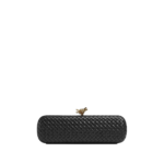 Khaite Women's Stretch Knot in Black - Black Clutch Bags - The Lotus Tote Bag - Shop at Coveti