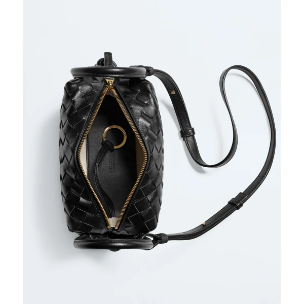 Khaite Women's Top Handle Loop in Black - Black Totes & Top-Handle Bags - The Lotus Tote Bag - Shop at Coveti