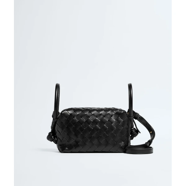 Khaite Women's Top Handle Loop in Black - Black Totes & Top-Handle Bags - The Lotus Tote Bag - Shop at Coveti