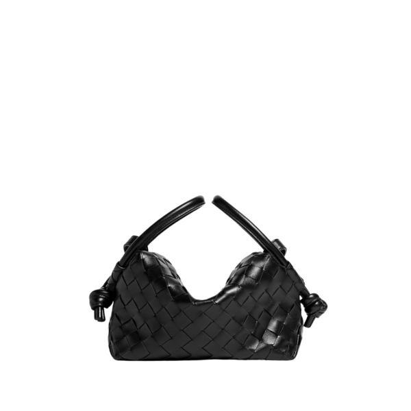 Khaite Women's Top Handle Loop in Black - Black Totes & Top-Handle Bags - The Lotus Tote Bag - Shop at Coveti