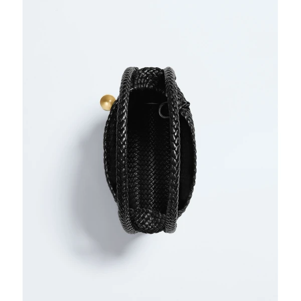 Khaite Women's Tosca in Black - Black Shoulder & Crossbody Bags - The Lotus Tote Bag - Shop at Coveti