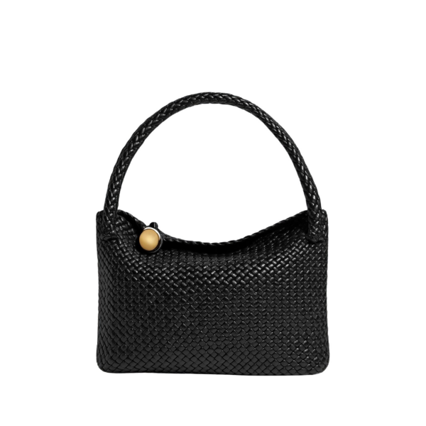 Khaite Women's Tosca in Black - Black Shoulder & Crossbody Bags - The Lotus Tote Bag - Shop at Coveti