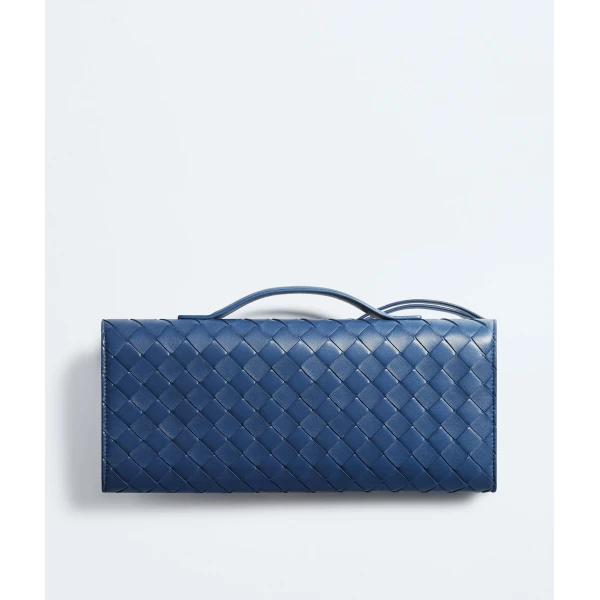 Khaite Women's Andiamo Clutch in Blue venezia - Blue Clutch Bags - The Lotus Tote Bag - Shop at Coveti