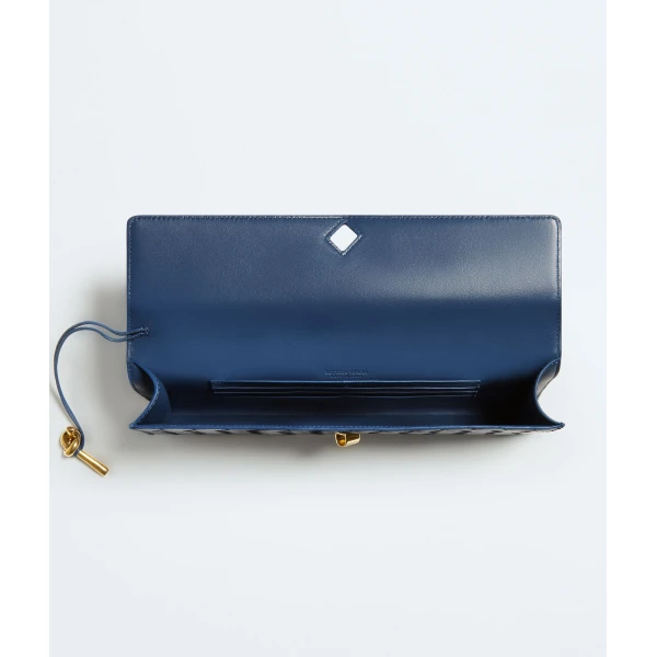 Khaite Women's Andiamo Clutch in Blue venezia - Blue Clutch Bags - The Lotus Tote Bag - Shop at Coveti