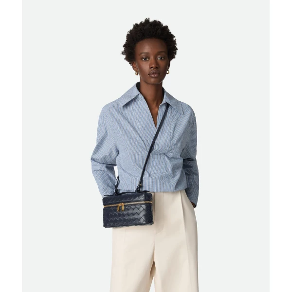 Khaite Women's Bang Bang in Nocturnal - Blue Shoulder & Crossbody Bags - The Lotus Tote Bag - Shop at Coveti