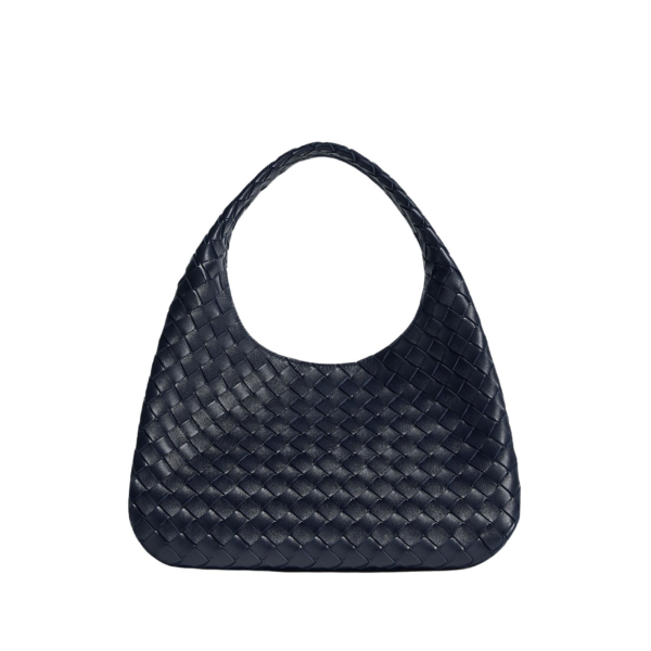 Khaite Women's Campana in Midnight - Blue Shoulder & Crossbody Bags - The Lotus Tote Bag - Shop at Coveti