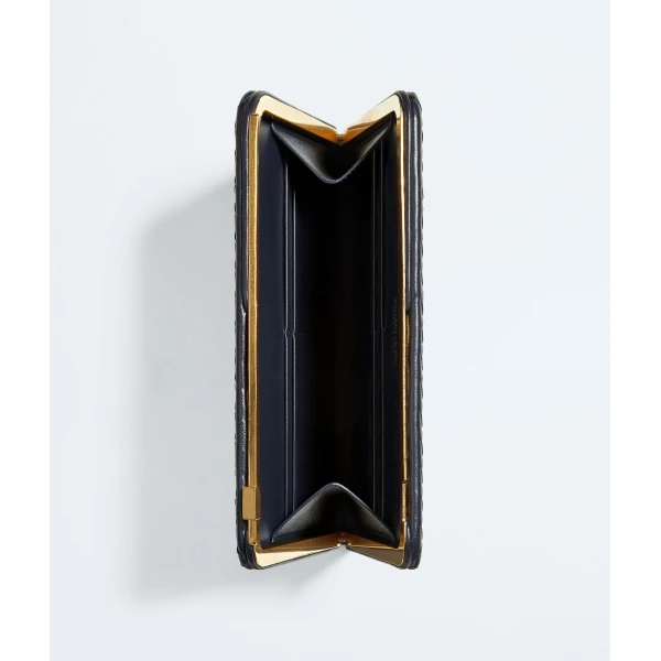 Khaite Women's Mezzanotte Clutch in Midnight - Blue Clutch Bags - The Lotus Tote Bag - Shop at Coveti