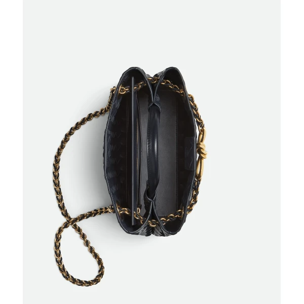 Khaite Women's Small Andiamo Chain in Nocturnal - Blue Shoulder & Crossbody Bags - The Lotus Tote Bag - Shop at Coveti