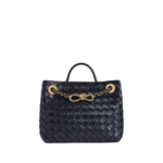 Khaite Women's Small Andiamo Chain in Nocturnal - Blue Shoulder & Crossbody Bags - The Lotus Tote Bag - Shop at Coveti
