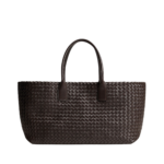 Khaite Cabat in Fondant - Brown Totes & Top-Handle Bags - The Lotus Tote Bag - Shop at Coveti
