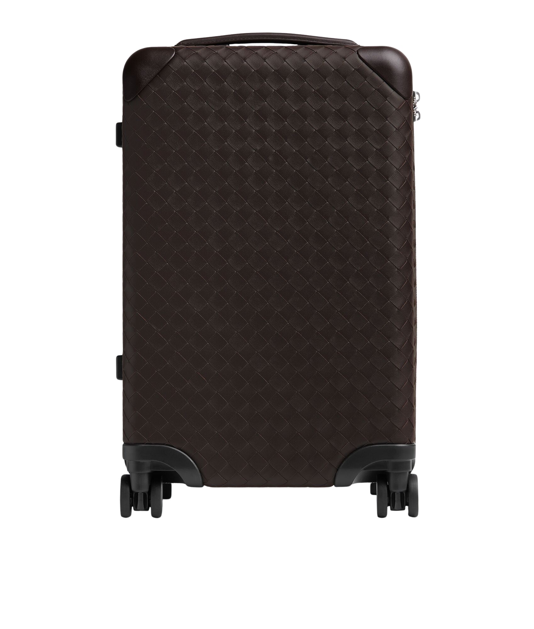 Khaite Odyssey Intrecciato Cabin Suitcase in Fondant - Brown  - The Lotus Tote Bag - Shop at Coveti