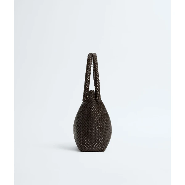 Khaite Tosca in Fondant - Brown Shoulder & Crossbody Bags - The Lotus Tote Bag - Shop at Coveti