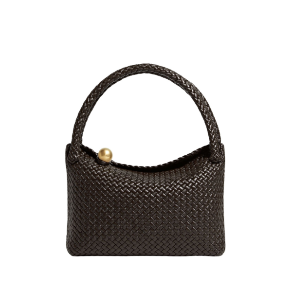 Khaite Tosca in Fondant - Brown Shoulder & Crossbody Bags - The Lotus Tote Bag - Shop at Coveti