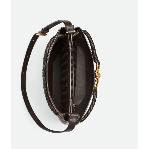 Khaite Women's Andiamo Bucket in Fondant - Brown Bucket Bags - The Lotus Tote Bag - Shop at Coveti