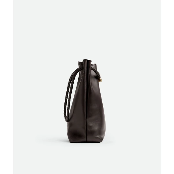 Khaite Women's Andiamo Bucket in Fondant - Brown Bucket Bags - The Lotus Tote Bag - Shop at Coveti