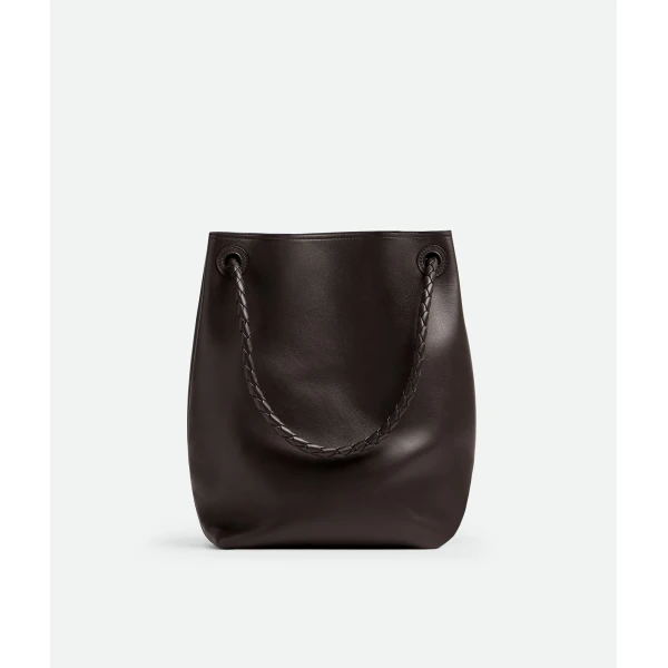 Khaite Women's Andiamo Bucket in Fondant - Brown Bucket Bags - The Lotus Tote Bag - Shop at Coveti