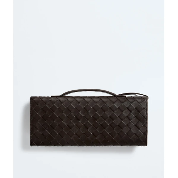 Khaite Women's Andiamo Clutch in Fondant - Brown Clutch Bags - The Lotus Tote Bag - Shop at Coveti