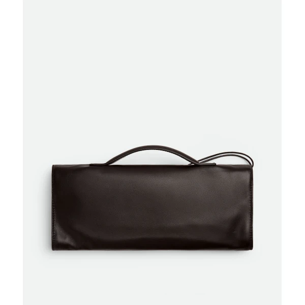 Khaite Women's Andiamo Clutch in Fondant - Brown Clutch Bags - The Lotus Tote Bag - Shop at Coveti
