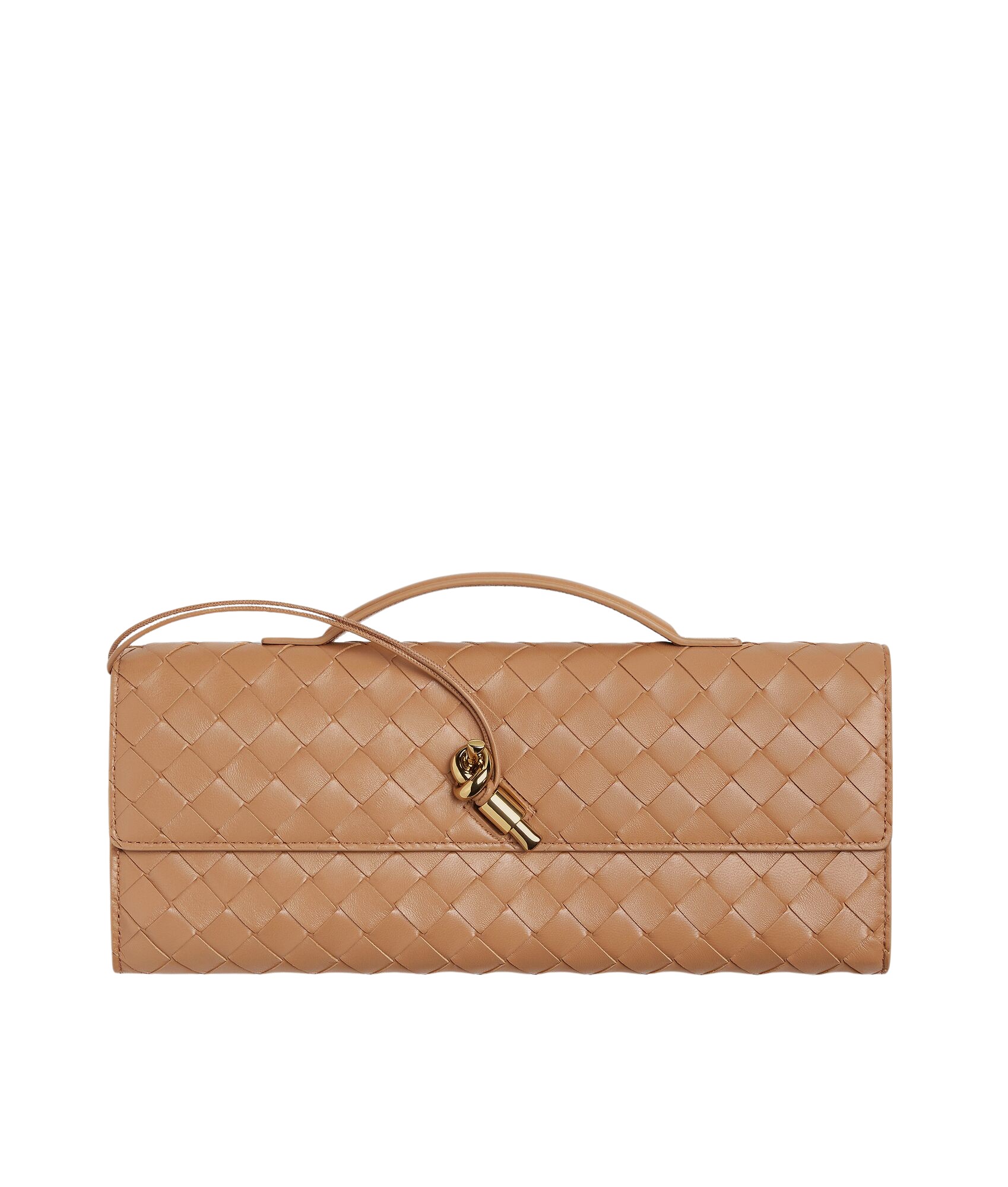 Brown-Womens-Andiamo-Clutch-in-Pale-brown-coveti73805_nobg Khaite Women's Andiamo Clutch in Pale brown - Brown Clutch Bags - The Lotus Tote Bag - Shop at Coveti