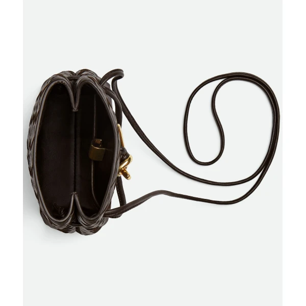 Khaite Women's Andiamo Phone Pouch in Fondant - Brown Mini Bags - The Lotus Tote Bag - Shop at Coveti