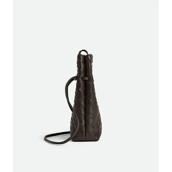 Khaite Women's Andiamo Phone Pouch in Fondant - Brown Mini Bags - The Lotus Tote Bag - Shop at Coveti