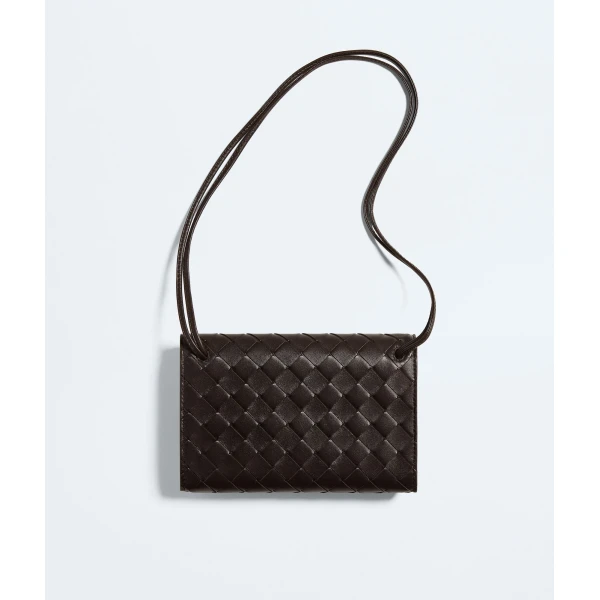Khaite Women's Andiamo Pouch on Strap in Fondant - Brown Shoulder & Crossbody Bags - The Lotus Tote Bag - Shop at Coveti