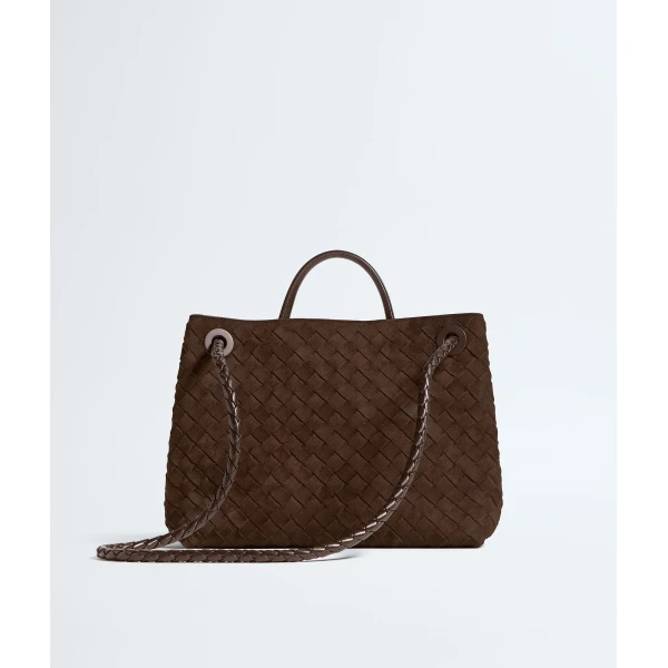 Khaite Women's Andiamo in Fondant - Brown Totes & Top-Handle Bags - The Lotus Tote Bag - Shop at Coveti