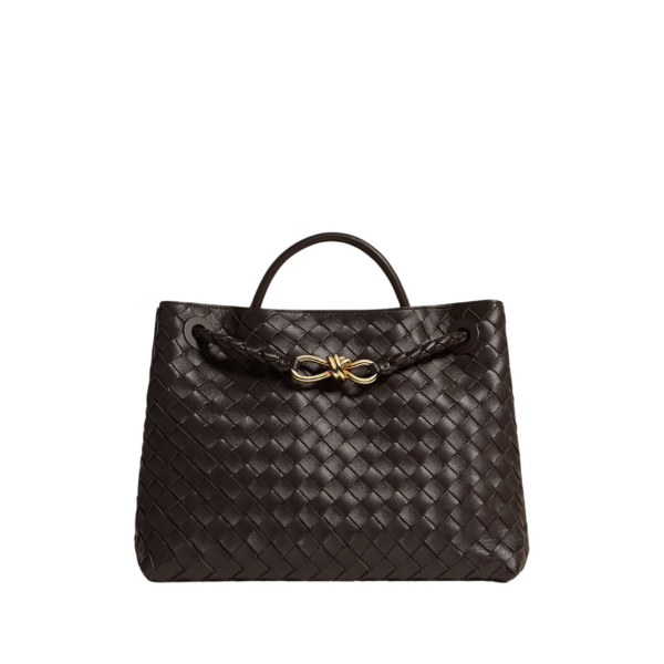 Khaite Women's Andiamo in Fondant - Brown Totes & Top-Handle Bags - The Lotus Tote Bag - Shop at Coveti