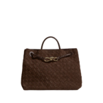 Khaite Women's Andiamo in Fondant - Brown Totes & Top-Handle Bags - The Lotus Tote Bag - Shop at Coveti